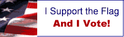 I support the flag banner